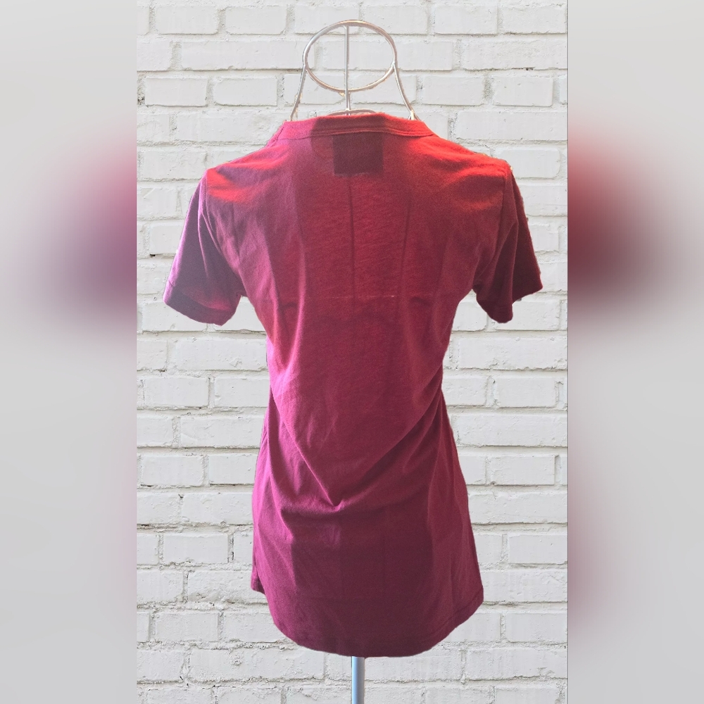 Women's San Francisco 49ers Red Graphic Tee - Picture 3 of 4
